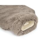 Borraccia per acqua calda con coperchio beige - 20x33 cm