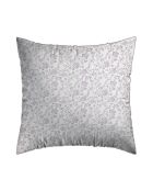 Juego de 2 fundas de almohada de satén de algodón Parterre de Roses lavanda, 63 x 63 cm