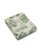 Mantel con revestimiento antimanchas Taupe Leaf Forest