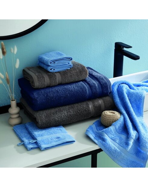 Set de 2 serviettes marron - 50x100 cm