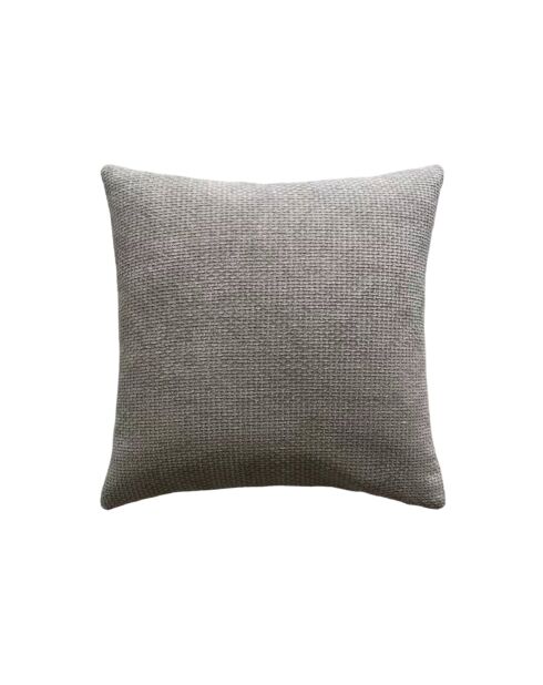 Housse de coussin Alenia gris clair - 45x45 cm