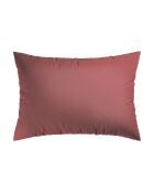 Taie d'oreiller gaze de coton Uni terracotta 02 - 2x(50x70 cm)