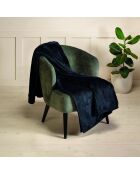 Maxi plid/copriletto in pile antracite - 180x220 cm