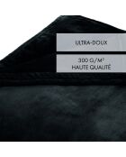 Maxi plid/copriletto in pile antracite - 180x220 cm