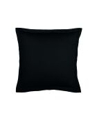 Set de 2 taies d'oreiller en satin de coton Uni 1 baratta gris 03 - 2x(63x63 cm)