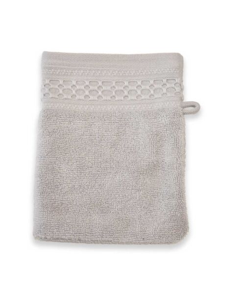 Grijs washandje - 16x21cm