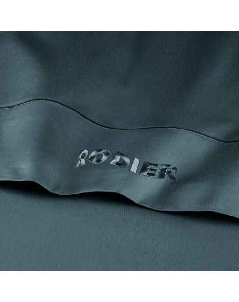 Drap plat en satin de coton Uni 1 baratta gris 02