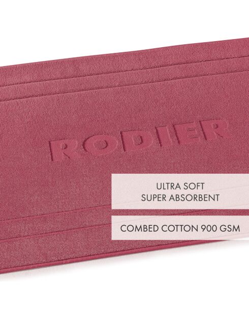 Tapis de bain rose blush - 60x100 cm