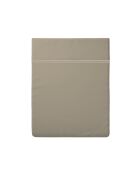 Ensemble de draps Mini taie rectangle en satin de coton Nice taupe - 150x200 cm