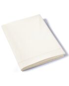 Drap plat en percale de coton uni naturelle