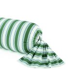 Custodia Lorine in raso di cotone verde/blu - 43x210 cm