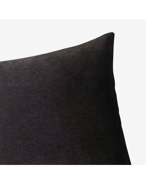Housse de coussin Malory gris foncé - 45x45 cm