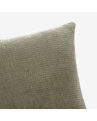 Fodera per cuscino verde Maya - 45x45 cm