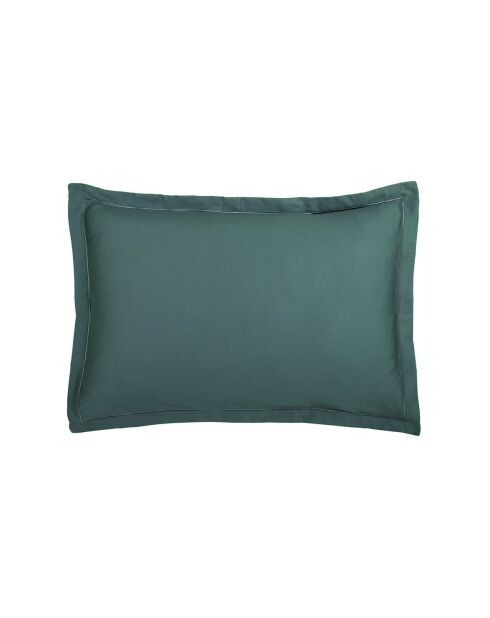 Set de 2 taies d'oreiller en satin de coton Uni 1 baratta gris 02 - 2x(50x70 cm)