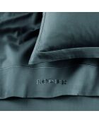 Set de 2 taies d'oreiller en satin de coton Uni 1 baratta gris 02 - 2x(50x70 cm)