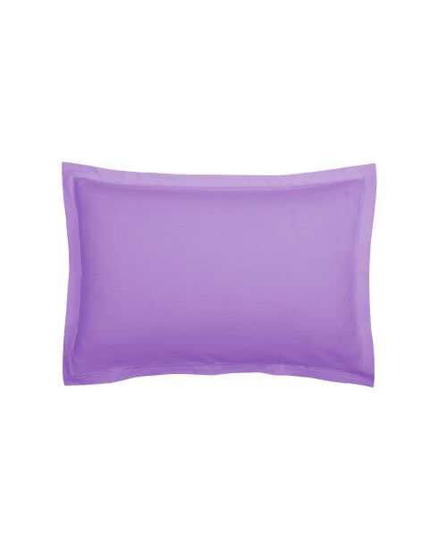 Set aus 2 Kissenbezügen aus Baumwollsatin Uni 1 Baratta Rose 03 - 2x (50x70 cm)