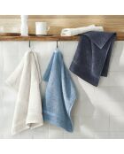 Set van 2 witte ultrazachte katoenen handdoeken - 2x (45x45 cm)