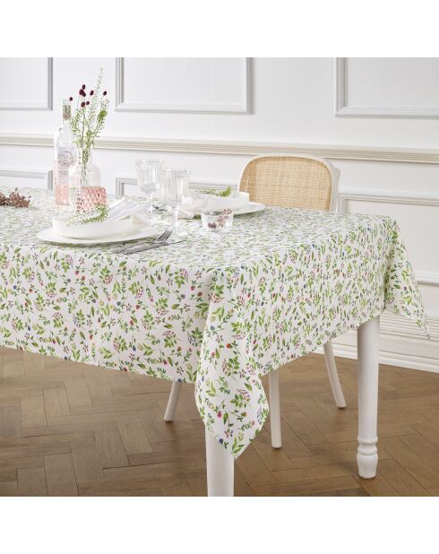 Mantel blanco Elisa - 140x300 cm