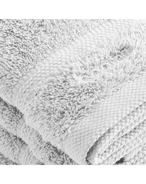 Set de 4 serviettes d'invitées sable - 30 cm
