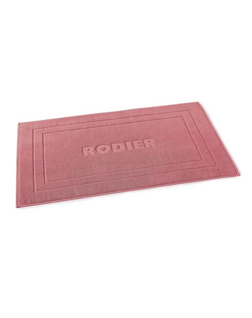 Tapis de bain rose hibiscus - 60x100 cm