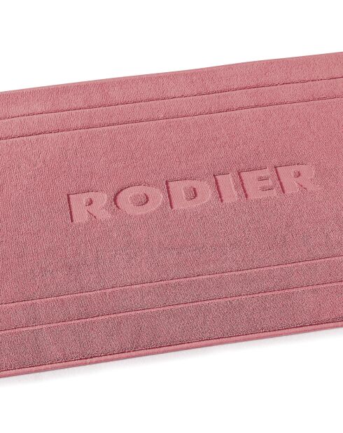 Tapis de bain rose hibiscus - 60x100 cm