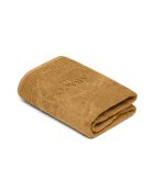 Asciugamano da bagno in cotone pettinato LT in schiuma giallo senape - 100x150 cm