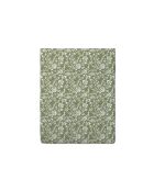 Lenzuolo per bebè in raso di cotone verde Parterre de Roses - 80x110 cm