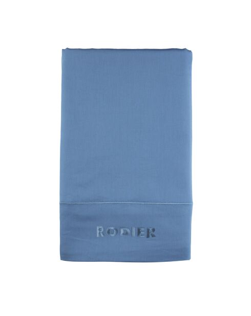 Uni 1 baratta blauw katoensatijn laken 05