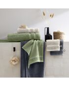 Set van 2 amandelgroene badlakens - 70x140 cm