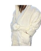 Peignoir de bain Enfant ivoire
