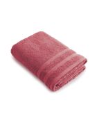 Maxi drap de bain rose hibiscus - 100x150 cm