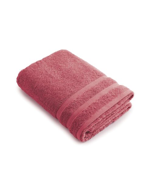 Maxi drap de bain rose hibiscus - 100x150 cm