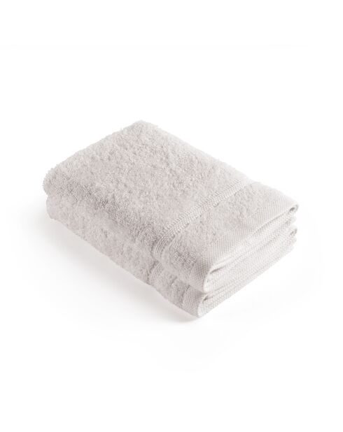 Set de 2 essuie-mains en coton ultra doux sable - 2x(45x45 cm)