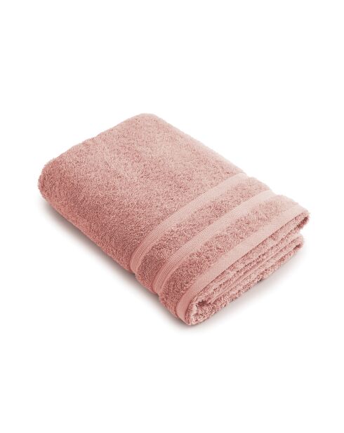 Maxi drap de bain rose saumon - 100x150 cm