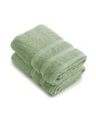 Set di 2 tovaglioli verde prato - 50x100 cm