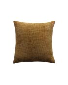 Funda de cojín Alenia amarillo mostaza - 45x45 cm