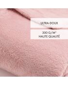 Coperta in pile rosa chiaro - 180x220 cm
