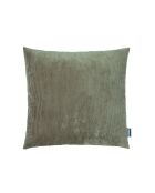 Kussenhoes van taupe corduroy - 45x45 cm