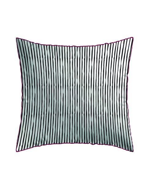 Federa Papagayo in raso di cotone arancione - 2x (63x63 cm)