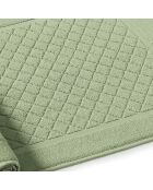 Alfombra de baño verde almendra - 50x70 cm