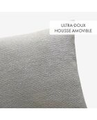 Housse de coussin Alenia blanc - 45x45 cm
