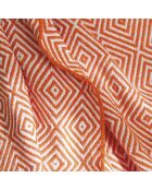 Orange Venice geweven plaid - 130x180 cm