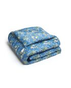 Quilt mit Quasten Belle de Nuit blau - 140x200 cm