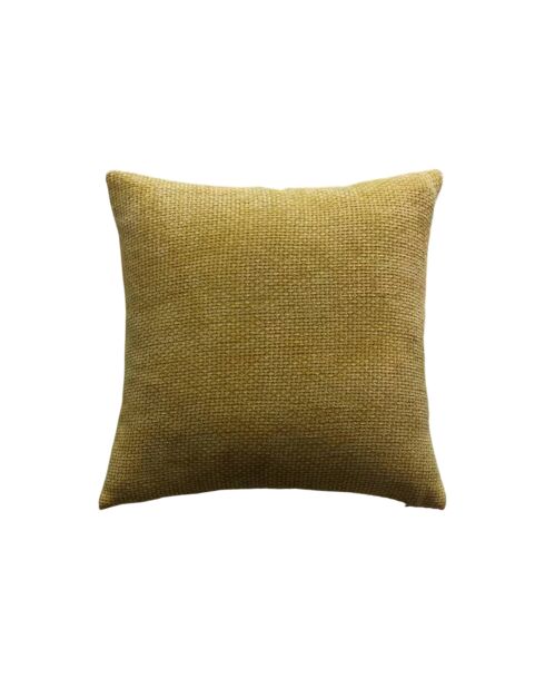 Housse de coussin Alenia jaune - 45x45 cm
