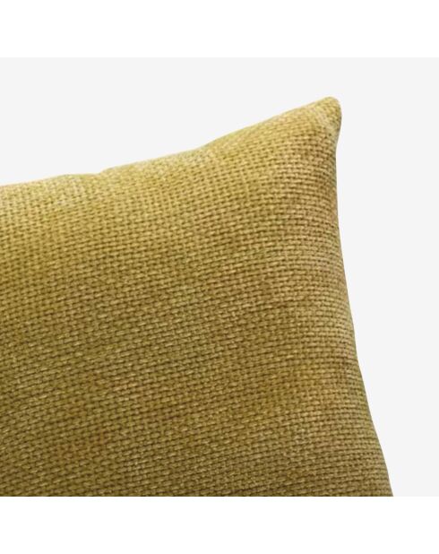 Housse de coussin Alenia jaune - 45x45 cm