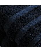 Set de 2 servilletas azul marino - 50x100 cm