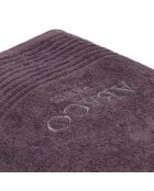 Serviette d'invité coton peigné LT Ecume mauve - 4x(30x30 cm)