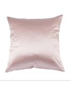 Taie d'oreiller en soie de murier rose - 65x65cm