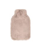 Borraccia per acqua calda con coperchio rosa chiaro - 20x33 cm