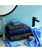 Set de 2 draps de bain marron - 70x140 cm